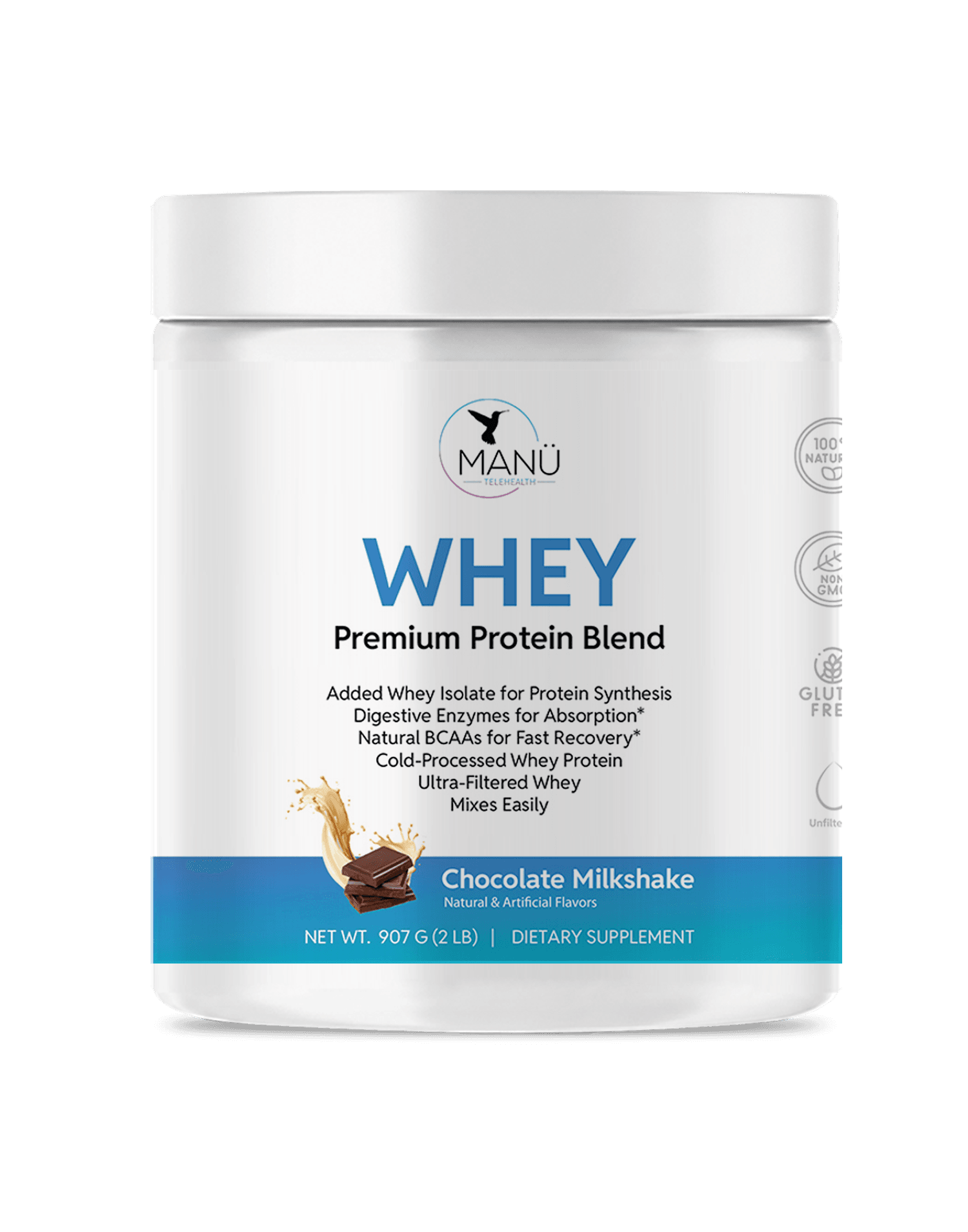 Protein Whey 2lb Chocolate