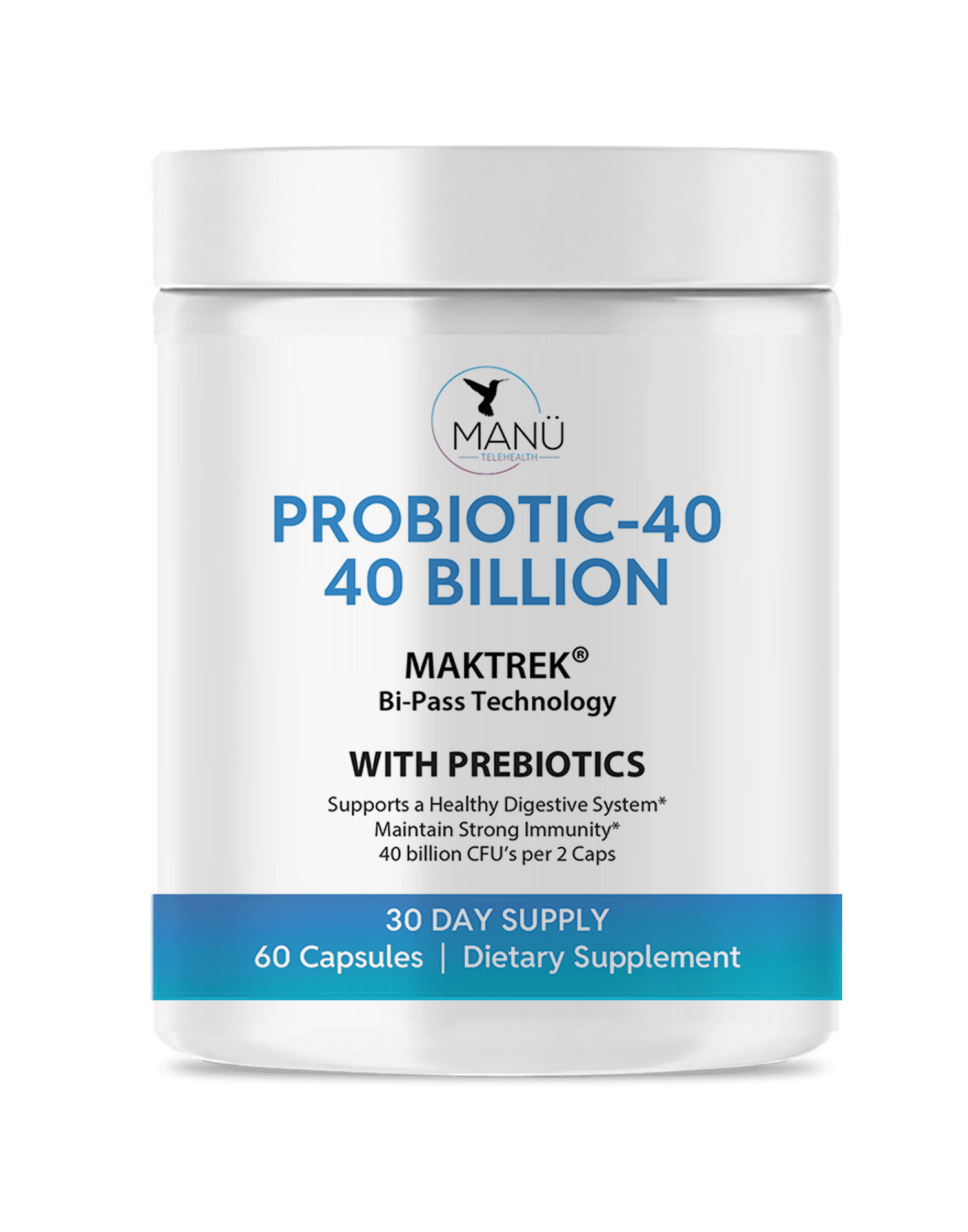 Probiotic 40 Billion CFU