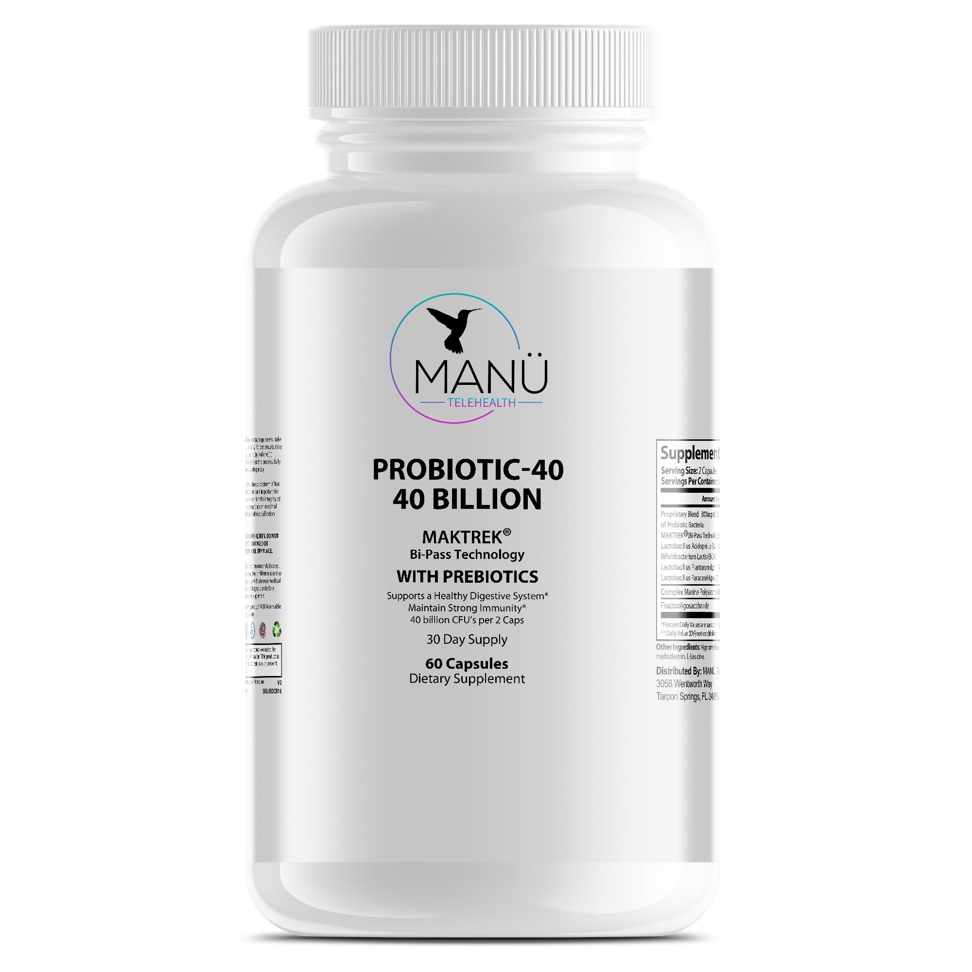 Probiotic 40 Billion CFU