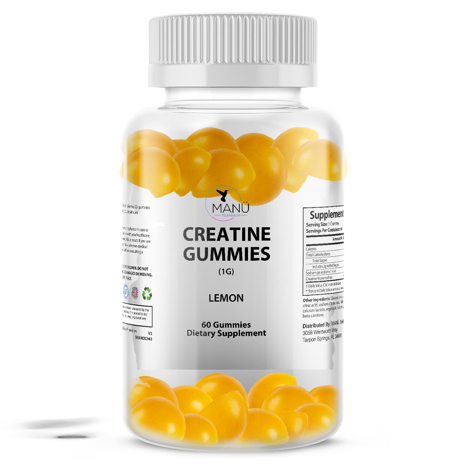 Super Creatine Gummies 1000mg